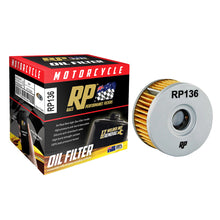 Load image into Gallery viewer, Race Performance Motorcycle Oil Filter - RP136