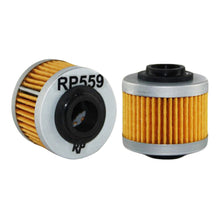Load image into Gallery viewer, RP559 Race Performance Motorcycle Oil Filter without packaging