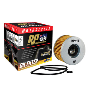 Race Performance Motorcycle Oil Filter - RP111