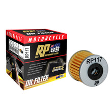Load image into Gallery viewer, Race Performance Motorcycle Oil Filter - RP117

