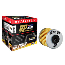 Load image into Gallery viewer, Race Performance Motorcycle Oil Filter - RP167
