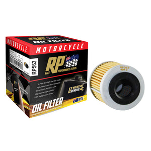 Race Performance Motorcycle Oil Filter - RP563