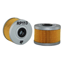 Load image into Gallery viewer, RP113 Race Performance Motorcycle Oil Filter without packaging
